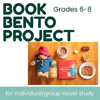 Preview of Book Bento - Independent/Group Novel Study Project - Printable & Electronic