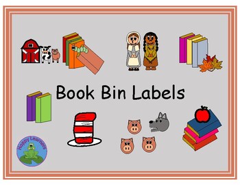 Preview of Book Bin Labels