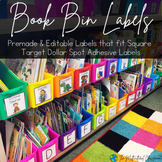 Book Bin Labels | Classroom Library Labels | Target Dollar