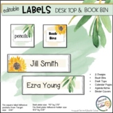 Book Bin Labels | Editable Name Tags | Target Adhesive  So