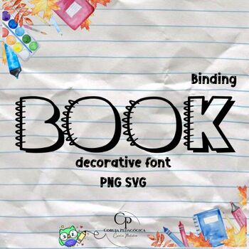 Preview of Book Binding SVG E PNG Font Graphics