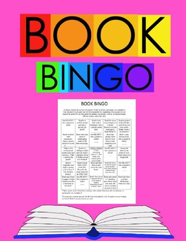 Preview of Book Bingo-EDITABLE