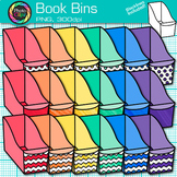 Book Bins Clipart: 21 Classroom Library Clip Art Transpare