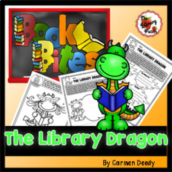 Preview of Book Bite {The Library Dragon} / Library Rules
