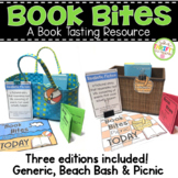 Book Bites - Book Tasting Resource - Three Editions Beach 
