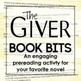 "Book Bits": a Fun Pre-reading Activity for The Giver