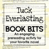 "Book Bits": a Fun Pre-reading Activity for Tuck Everlasting