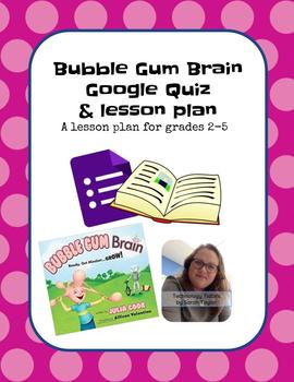 Preview of Book Buddy for Bubble Gum Brain by Julia Cook