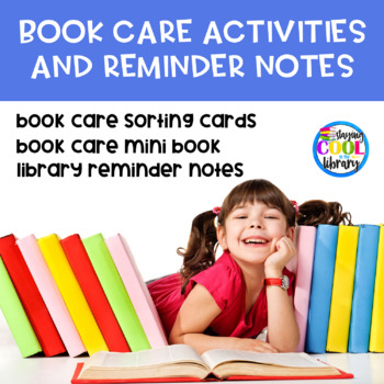 Preview of Book Care Activities and Reminder Notes
