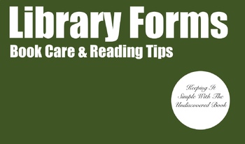 Preview of Library Forms