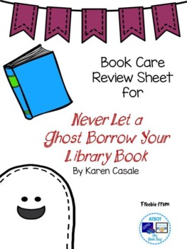 Preview of Book Care Freebie