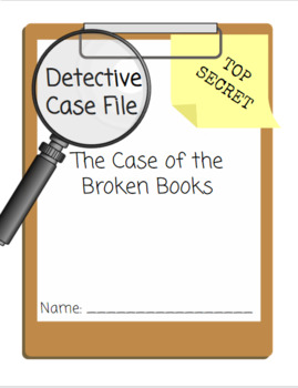 Preview of Book Care - The Case of the Broken Books