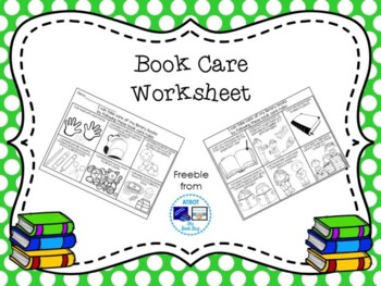 Preview of Book Care Worksheet