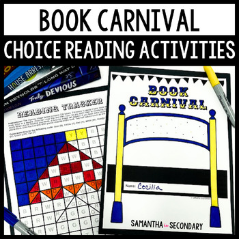 Preview of Book Carnival Choice Reading Activities Packet