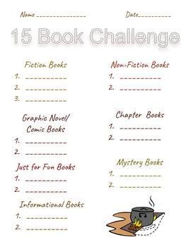 Preview of Book Challenge