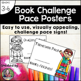 Book Challenge Pace Posters