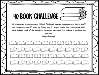 Preview of Book Challenge Tracker