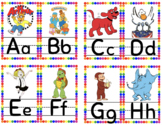 Book Character ABC's and Number Line