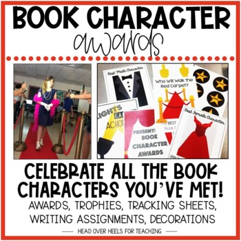 Preview of Book Character Awards | Character Traits