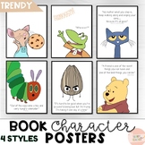 Book Character Classroom Posters | Excellent Quality | Dig