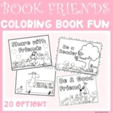 Book Character Coloring Pages- Elephant & Piggie - Arthur 