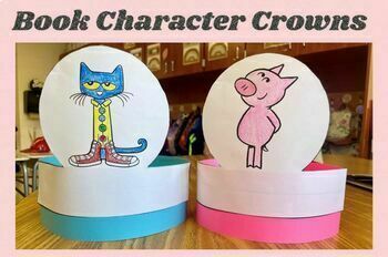 Preview of Book Character Crowns