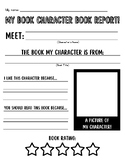 Book Character Report
