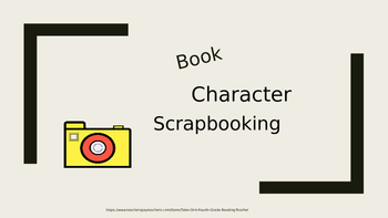 Preview of Book Character Scrapbook