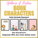 Book Characters: Gallery of Posters (2nd & 3rd Grade)