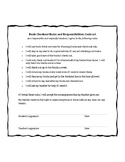 Book Check Out Rules and Responsibilities Contract