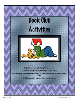 Preview of Book Club Activities Packet