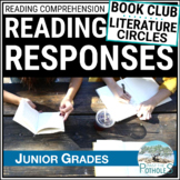 Book Club Activities: READING RESPONSE JOURNALS for Litera