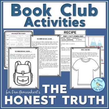 book club activities for dan gemeinharts the honest truth i print