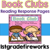 Reading Response Pages - Book Club