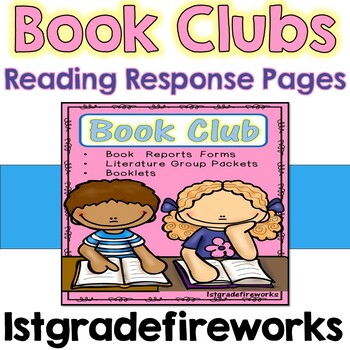 Preview of Reading Response Pages - Book Club