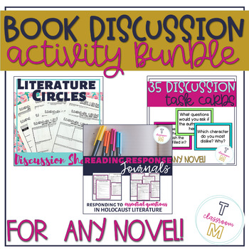 Preview of Book Club Discussion Activity BUNDLE
