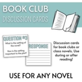 Book Club Discussion Cards