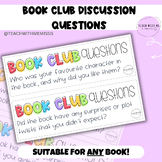 Book Club Discussion Questions for ANY Book!
