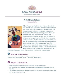 Preview of Book Club Guide - A Soft Place To Land