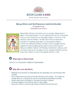 Preview of Book Club Guide - Marya Khan And The Fabulous Jasmine Garden