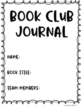 Book Club Journal by Every Day with Mrs J