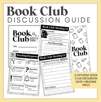 Book Club Meetings by Life with Mrs Wasik - Upper Elementary Adventures
