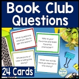 Book Club Question Cards: 24 Book Club Discussion Question