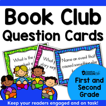 Preview of Second Grade Reading Comprehension Task Cards | Book Clubs | Independent Reading