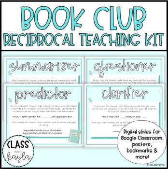 Preview of Book Club | Reciprocal Teaching Tool Kit