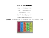 Book Club Roles Book Mark (Spanish only)