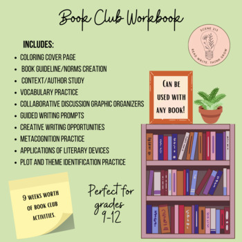 Book Club Journal for any book!