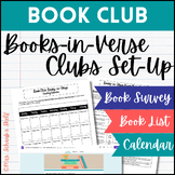 Book Club Activities - Books-in-Verse - Book Interest Surv