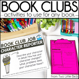 Book Club Activities: Literature Circle Activities, Respon
