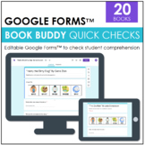 Book Companion Comprehension Check Google Forms™